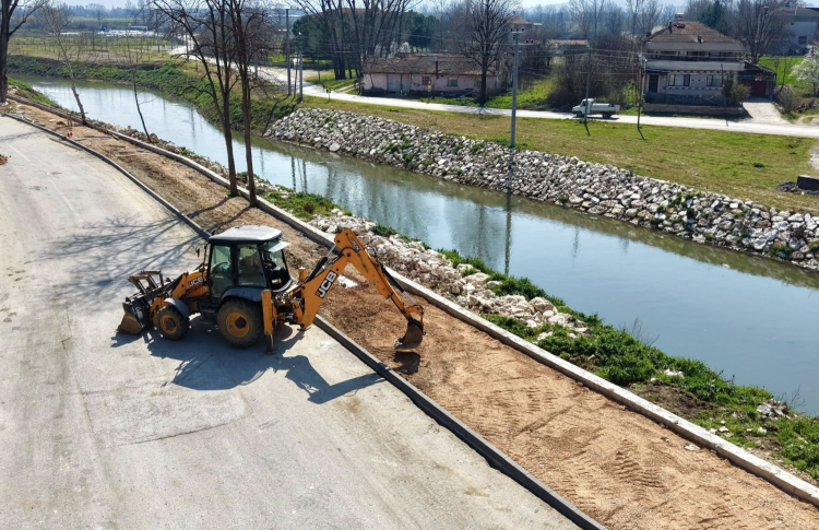 Kulaca Mahallesi Koca Çayı Kenarındaki Proje