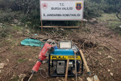 Operasyonla kaçak kazı engellendi