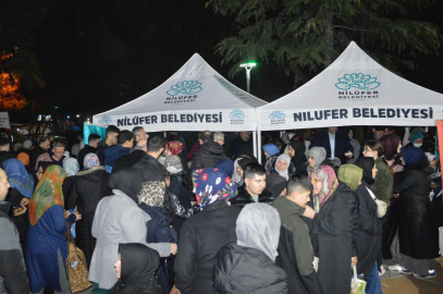 Nilüfer Belediyesi Kadir Gecesi İkramları
