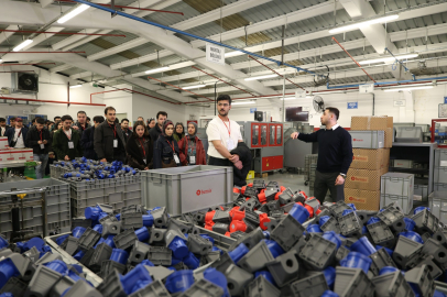 Bursa Osmangazi’de Genç Girişimciler Üretim Dünyasını Tanıdı