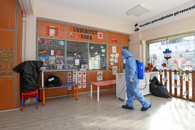 Osmangazi Belediyesi Kreşlerde Hijyen ve Dezenfeksiyon Uygulamaları