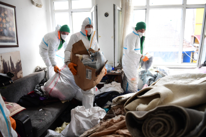 Kayıhan Mahallesinde Çöp Ev Temizliği