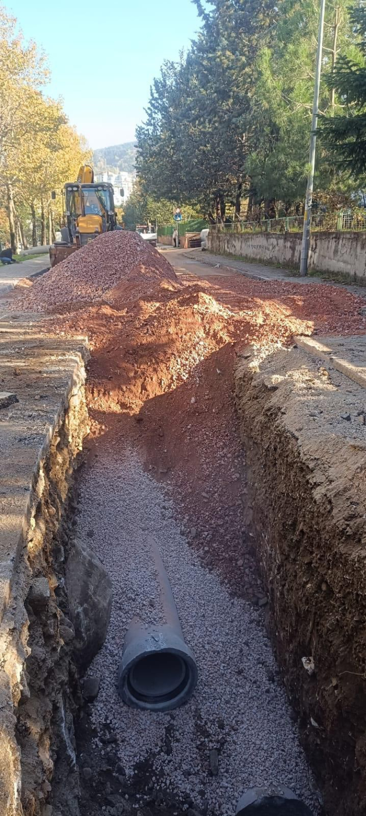 Yıldırım Siteler'de Yağmur Suyu ve Kanalizasyon Hattı Yenilemesi