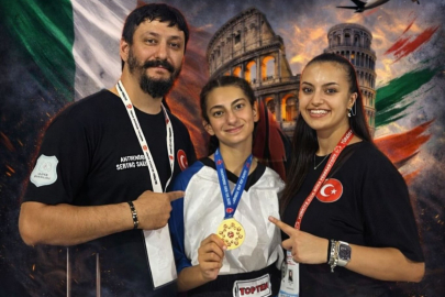 Genç kick boksçu uluslararası yarışmaya hazırlanıyor