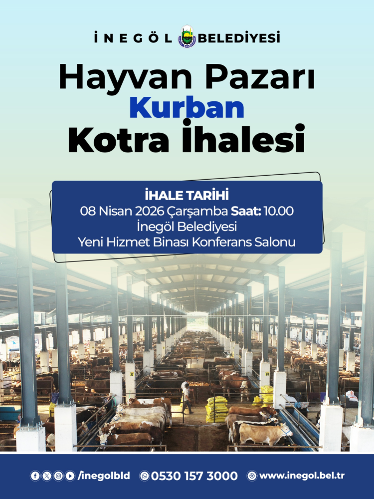 İnegöl Hayvan Pazarı Kotra İhalesi ve Ön Analiz
