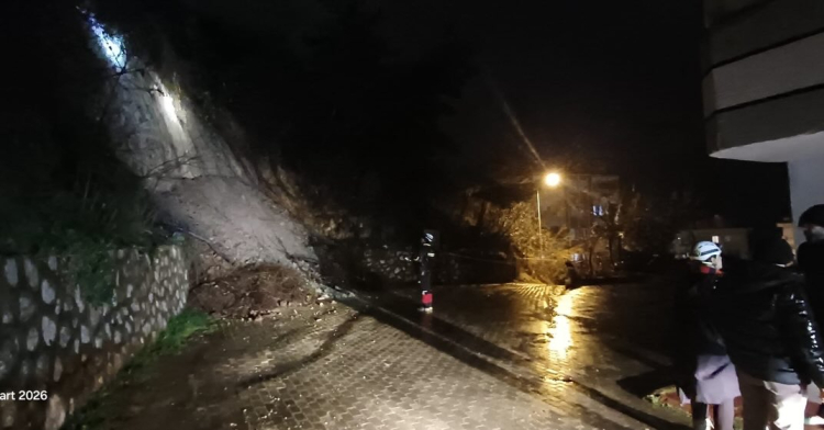 Mudanya'da Toprak Kaymaları İçin Tedbirler Artırıldı