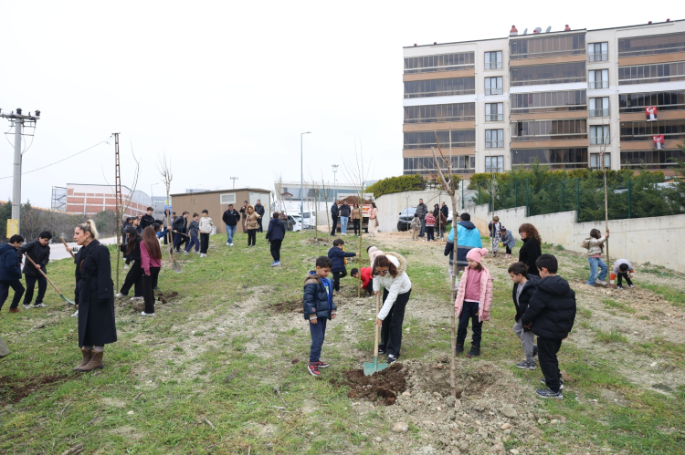 Nilüfer’de Minikler Doğaya Nefes Veriyor