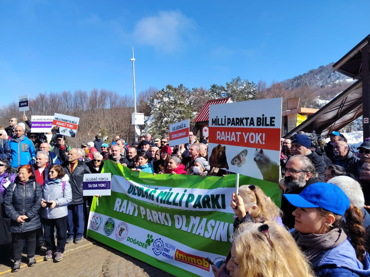 Uludağ Milli Parkı’nın korunması için ortak açıklama