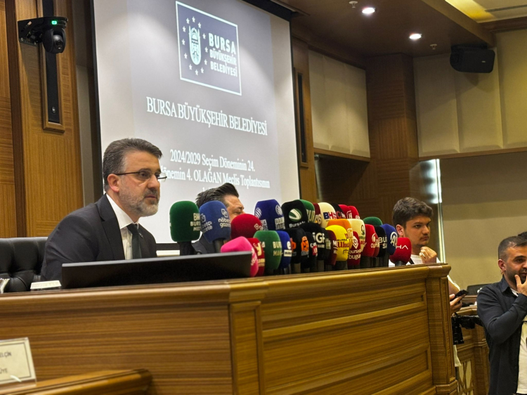 Bursa Başkan Vekili Şahin Biba’nın İlk Meclisi