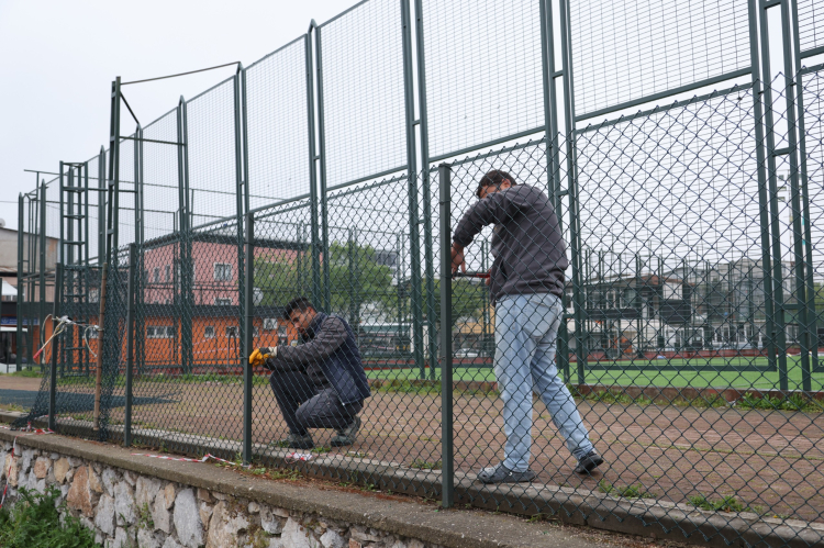 Bursa’daki spor tesisi yenileme çalışmaları tamamlandı