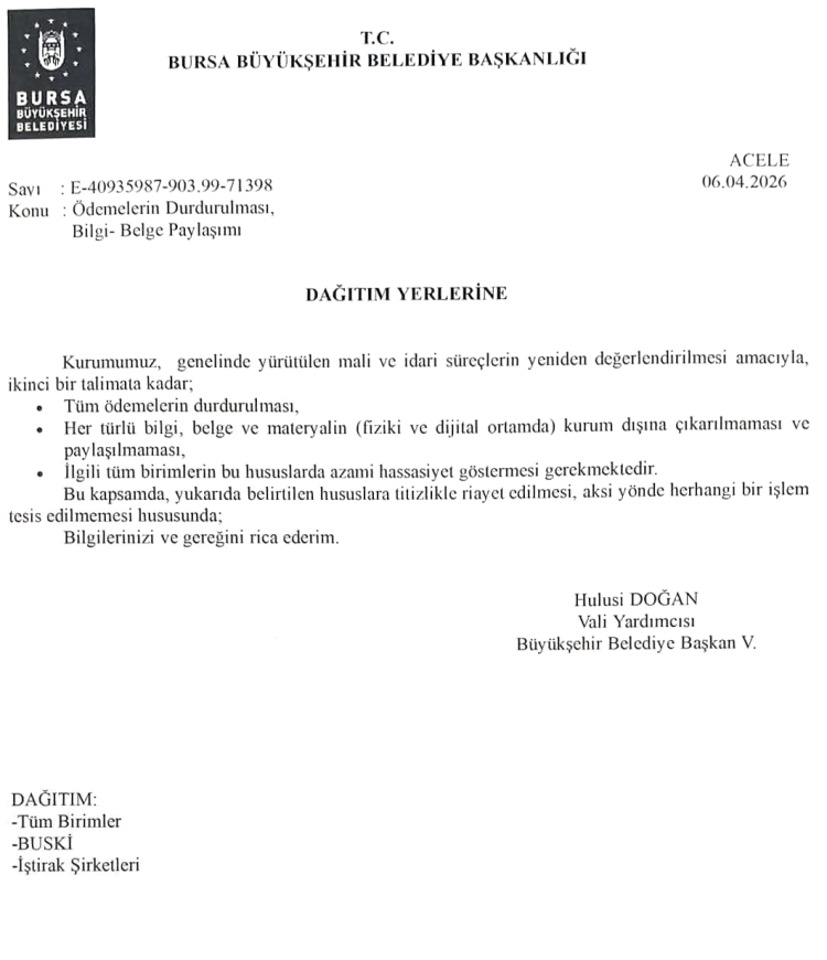 Olağanüstü Tedbirler ve İzinlerin İptali