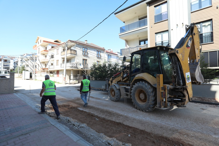 Alanyurt Uygulama Alanında Kaldırım ve Tretuvar Projesi