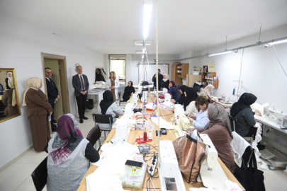 Bursa İnegöl'de Başkan Taban’dan Kursiyerlere Ziyaret