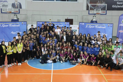 Okullar Arası Spor Festivali’nde Atletizm Şampiyonası