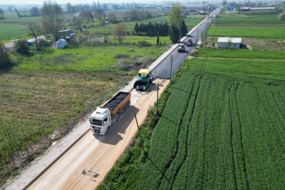 İnegöl Kulaca Mahallesi Yolunda Yatırımlar Tamamlandı