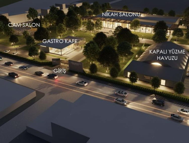 Botanik Park’ta Yeni Konseptli Nikah ve Etkinlik Alanları