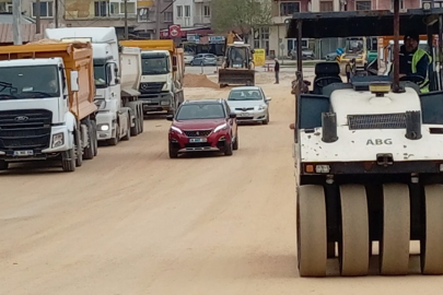 Bursa Mustafa Kemalpaşa’da Üstyapı Yenileniyor