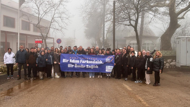 Bursa Nilüfer Belediyesi ve ONKODAY Farkındalık Yürüyüşü