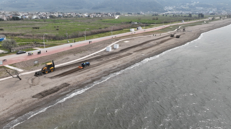 Bursa Sahillerinde Yaz Hazırlığı