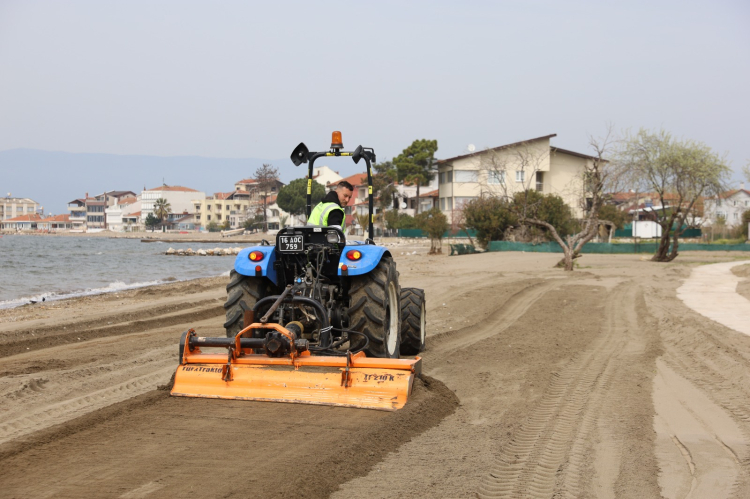 Bursa Sahillerinde Yaz Hazırlığı