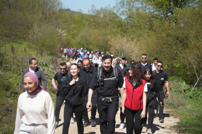 Bursa Yenişehirliler Doğa Yürüyüşünü Sevdi