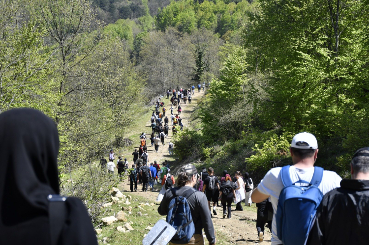 Bursa Yenişehirliler Doğa Yürüyüşünü Sevdi