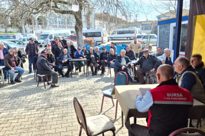 Mudanya'da Üreticilere Bitki Koruma Ürünleri Eğitimi
