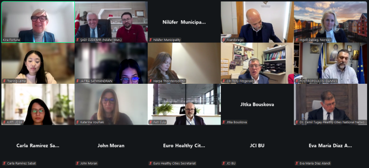 Şadi Özdemir Avrupa Sağlıklı Şehirler Ağı Siyasi Komitesi'ne Seçildi