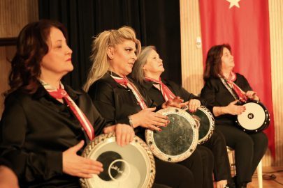 Kadın Ritim Topluluğu Başarıyla Sahne Aldı